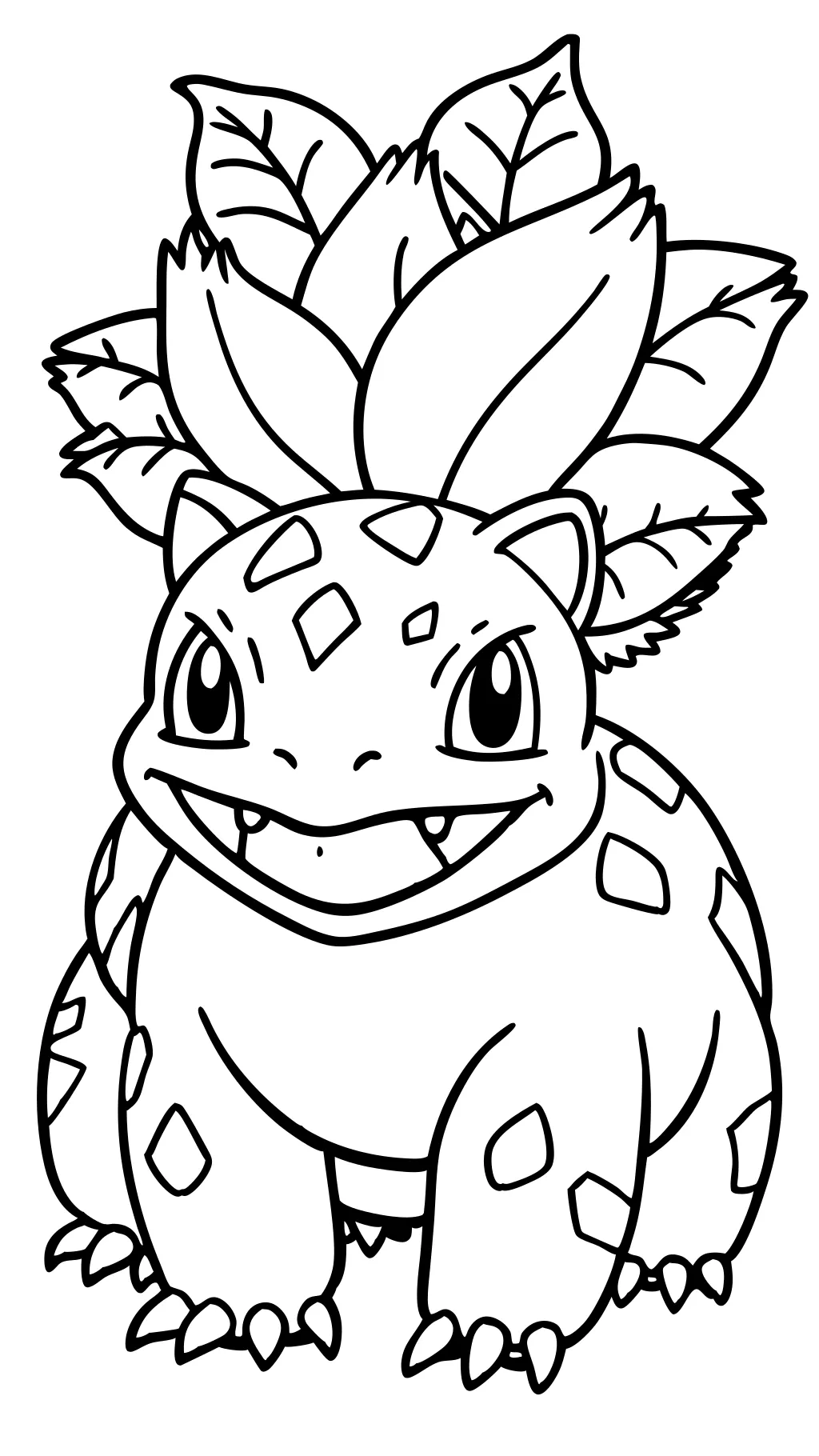 venusaur coloring page